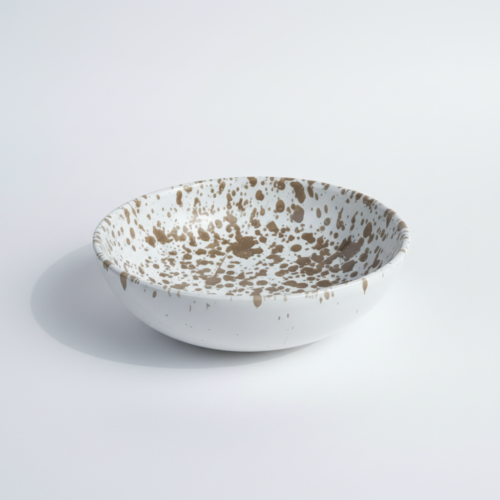 Ciotola taupe - sfondo bianco