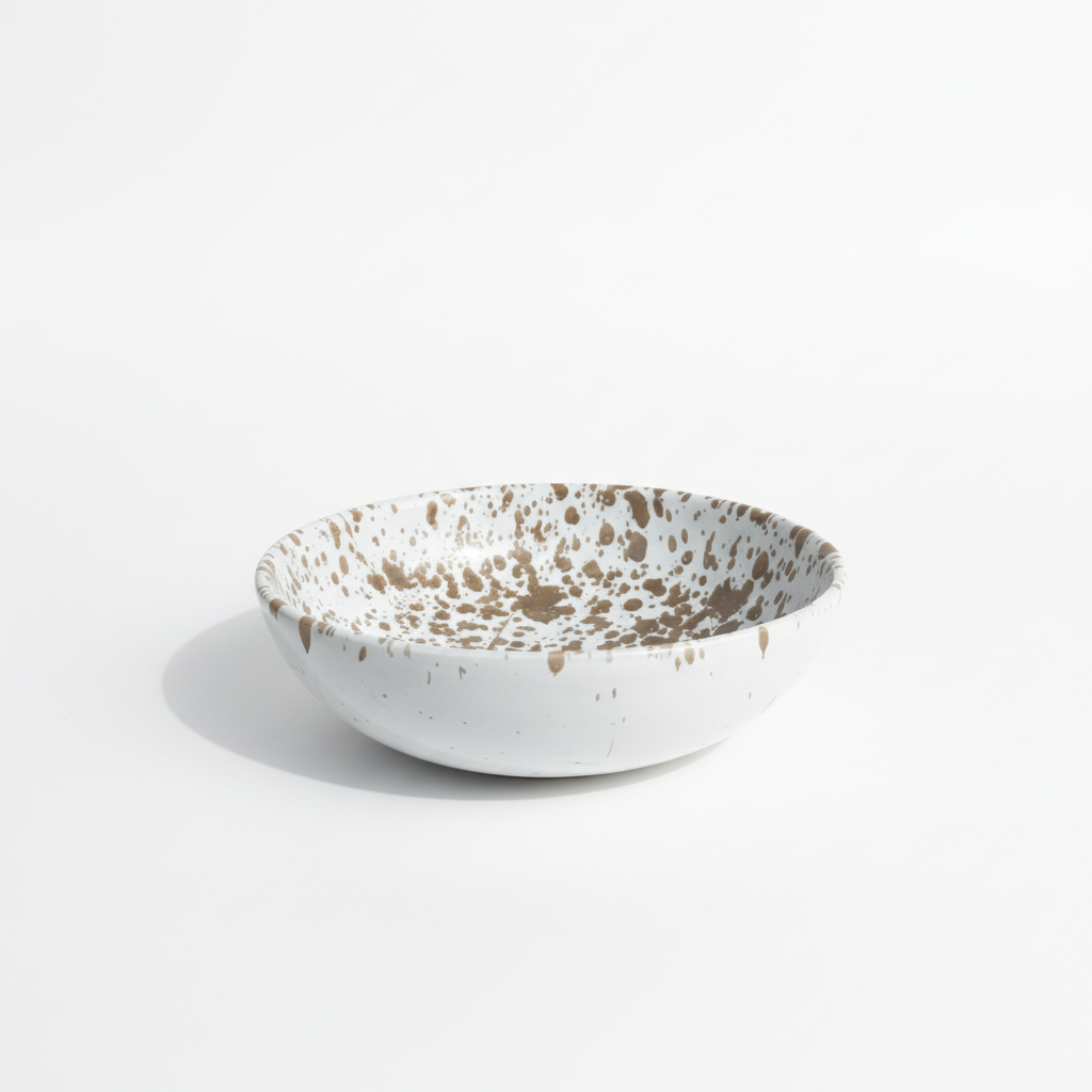 Ciotola taupe - sfondo bianco