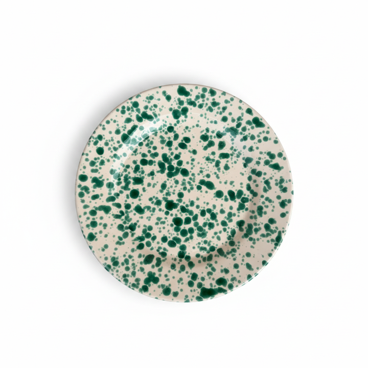 Piatto verde 2 - sfondo bianco