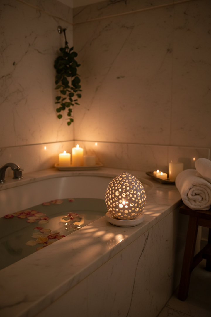 Porta lumino – Bagno Spa