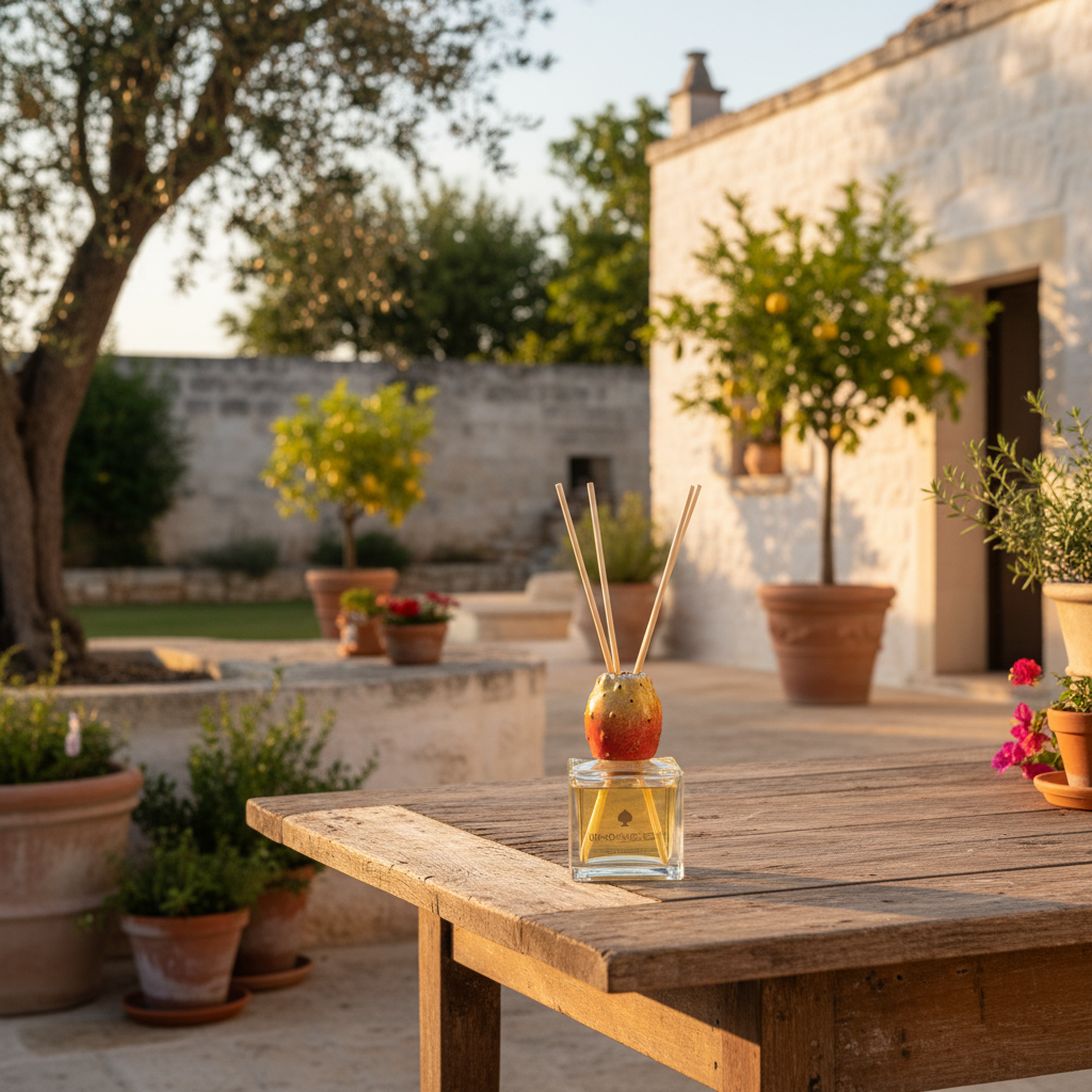 Profumatore in giardino pugliese