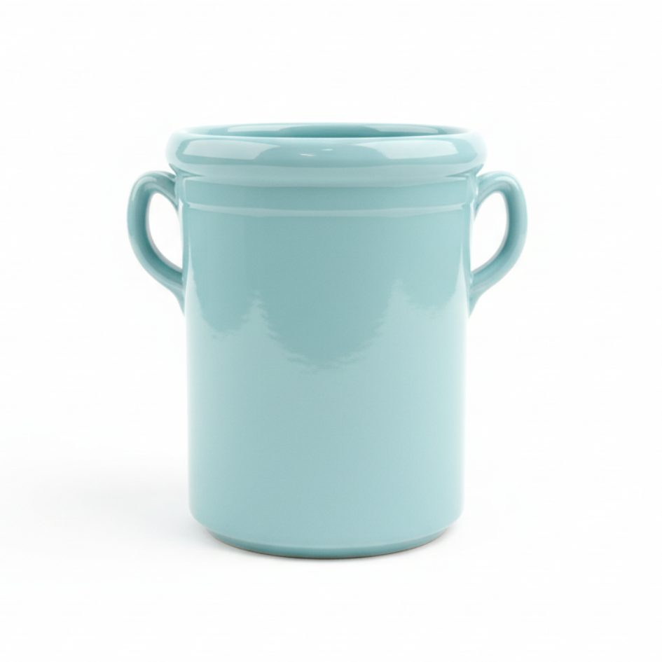 Pumo azzurro - sfondo bianco