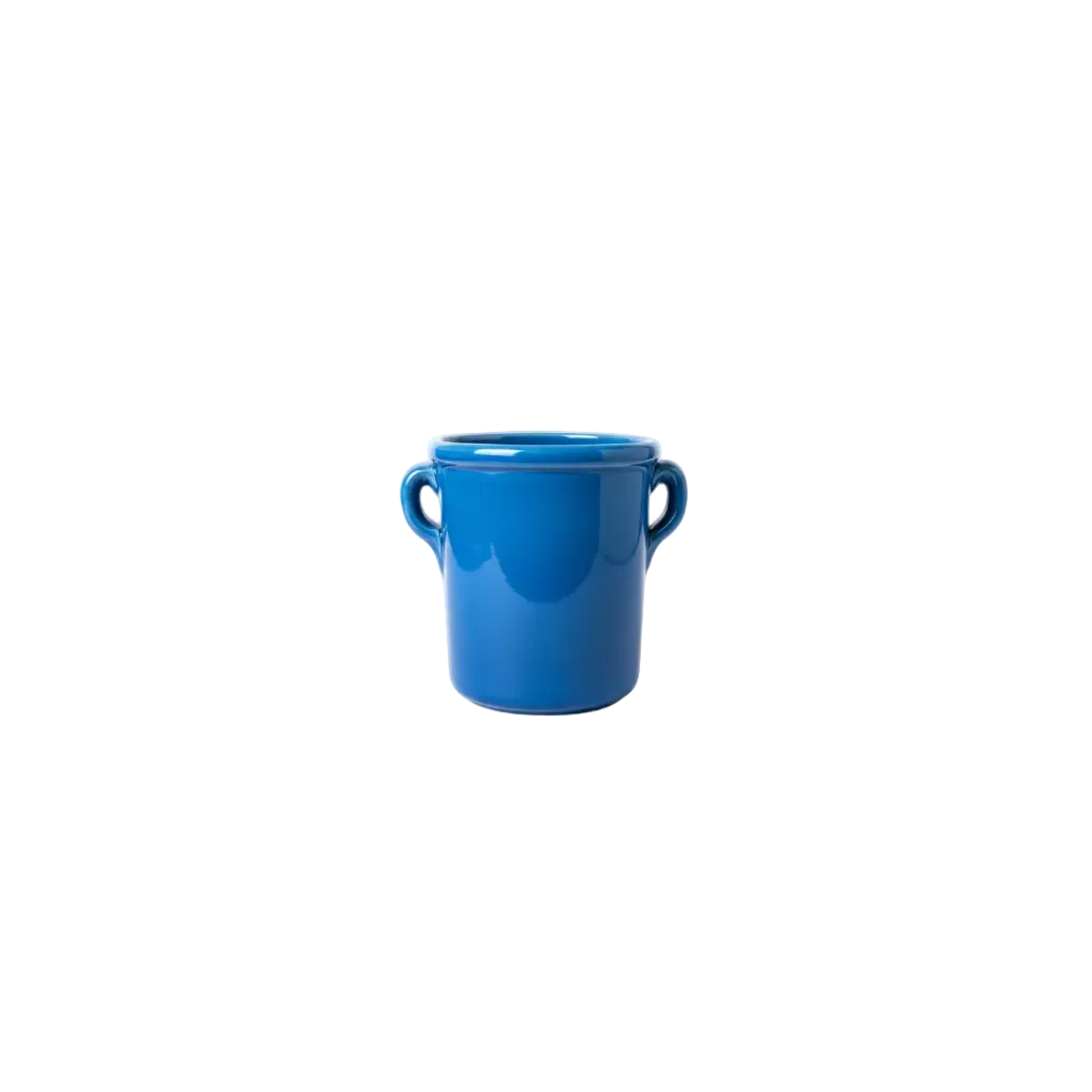 Vaso blu
